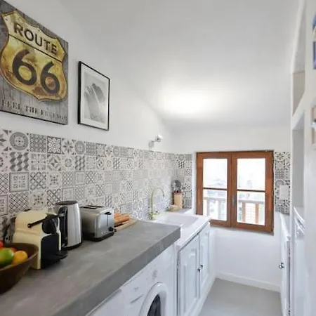 شقة Le Petit Bateau - New Cosy/charming Studio/mezzanine For 3 - Ac/wifi