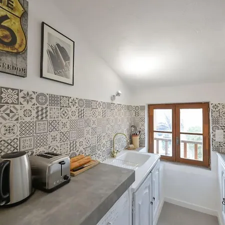 شقة Le Petit Bateau - New Cosy/charming Studio/mezzanine For 3 - Ac/wifi *