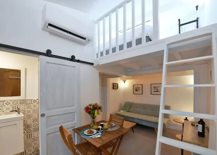 Appartamento Le Petit Bateau - New Cosy/charming Studio/mezzanine For 3 - Ac/wifi